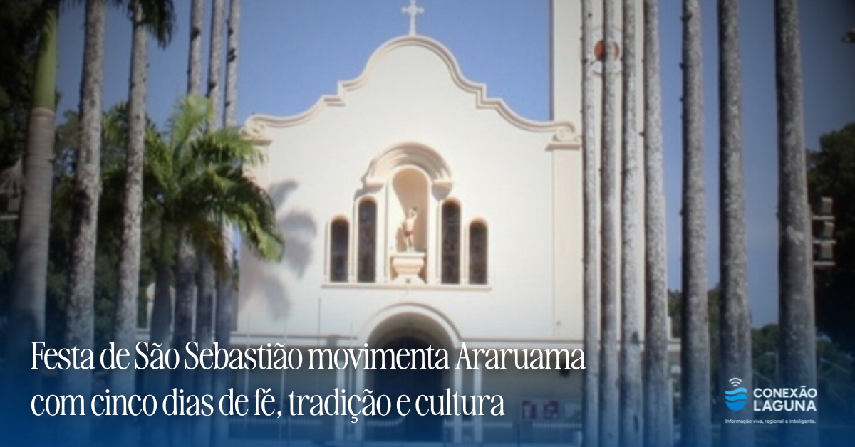 Festa de São Sebastião movimenta Araruama com cinco dias de fé, tradição e cultura
