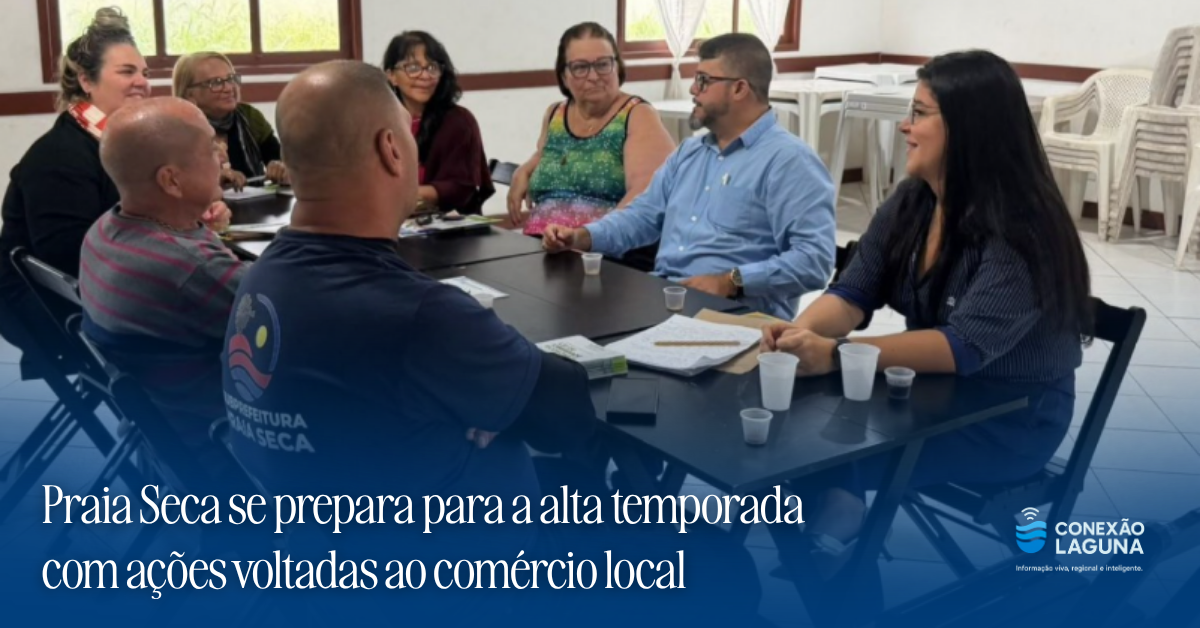 Praia Seca se prepara para a alta temporada com ações voltadas ao comércio local